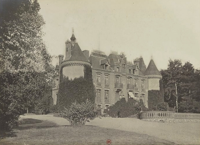 Gournay - Tiré de l'ouvrage L'Equipage du marquis de Chambray - Photos de Maurice de Gasté (1894) - Bnf (Gallica)